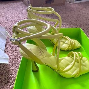 Sam Edelman Maven Strappy Padded Heels - Size 6 - Women’s